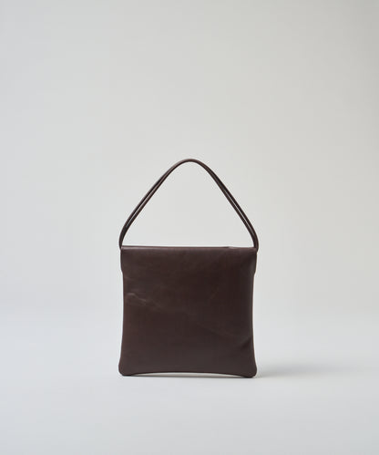 #45/ Float mini tote (苦棕) / 牛皮 "APERTO" 