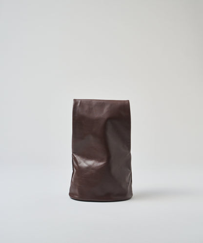 #45/ 袖托特包 (苦棕) / 牛皮 "APERTO" 