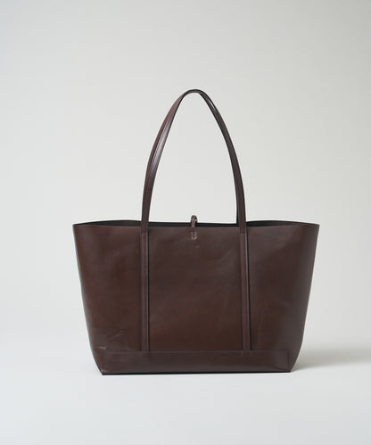《Limited 5%》Trim Tote - Bitter brown / cowhide Aperto