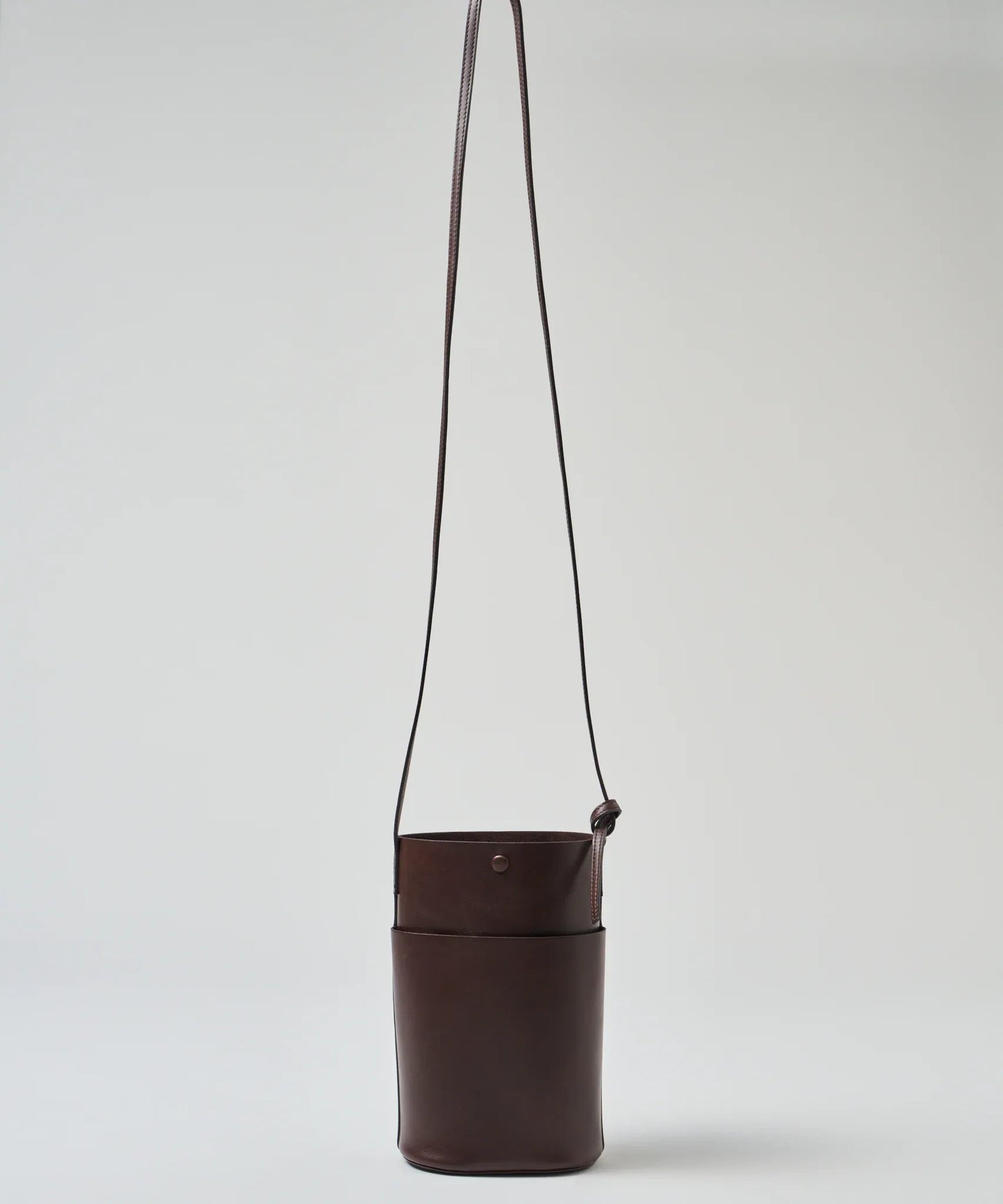 Sleek path XS - Bitter brown / cowhide Aperto