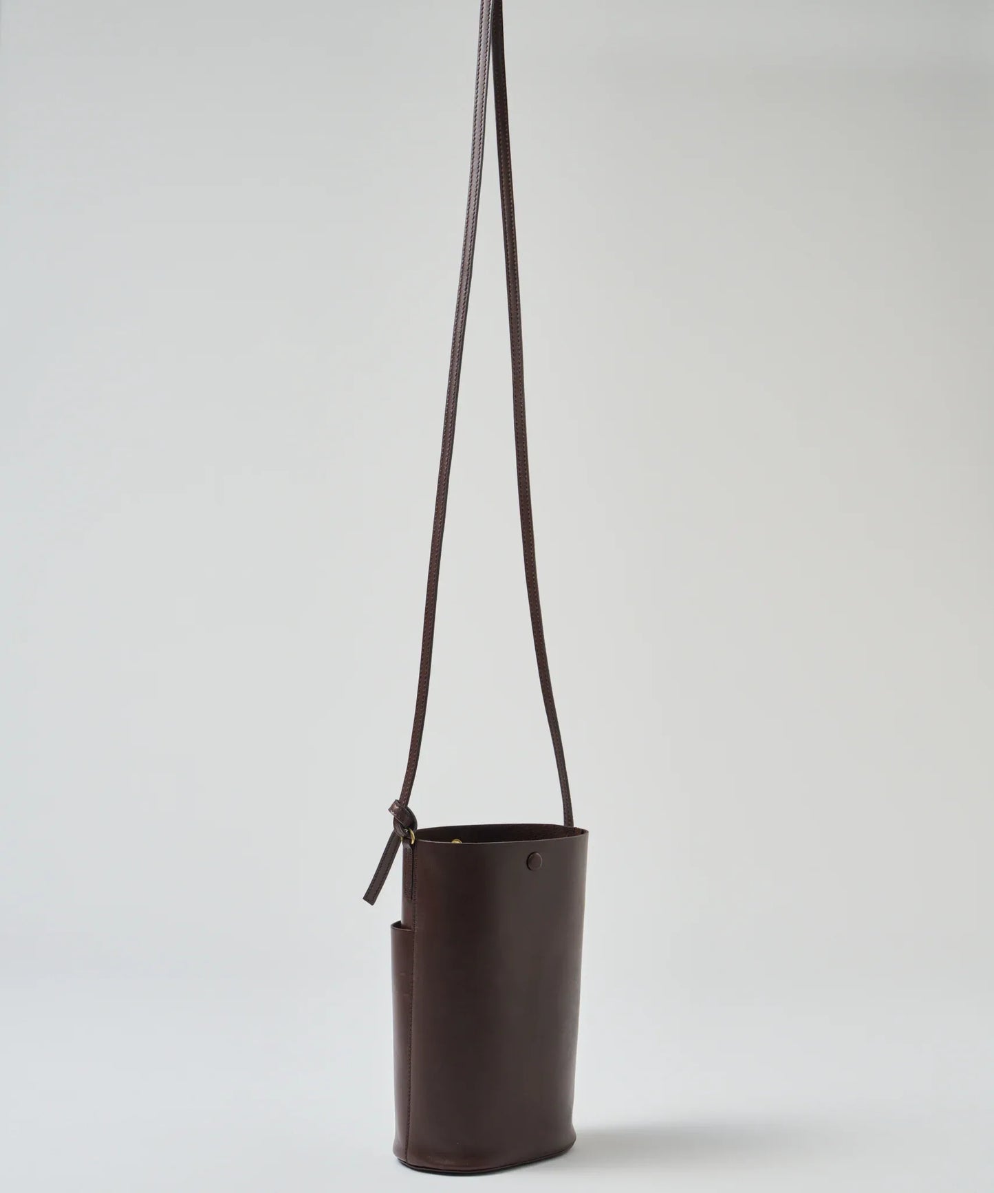 Sleek path XS - Bitter brown / cowhide Aperto