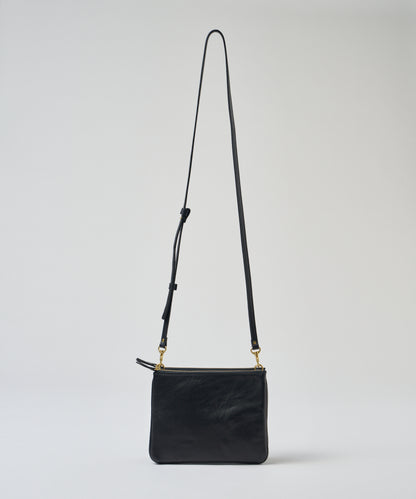 #45/蝴蝶单肩包(黑色)/牛皮“APERTO” 