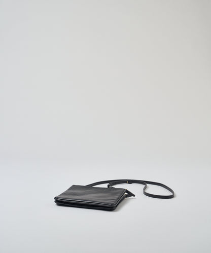 #45/蝴蝶单肩包(黑色)/牛皮“APERTO” 