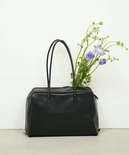 《Limited 5%》Contour Boston M - Black / cowhide Aperto