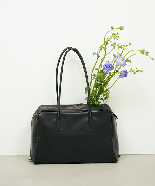 《Limited 5%》Contour Boston M - Black / cowhide Aperto