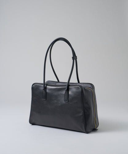 《Limited 5%》Contour Boston M - Black / cowhide Aperto