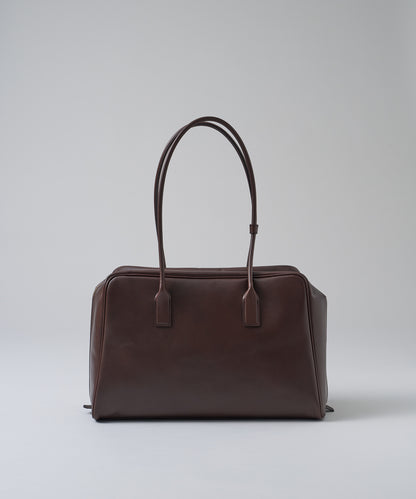 《Limited 5%》Contour Boston M - Bitter brown / cowhide Aperto