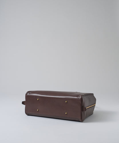 《Limited 5%》Contour Boston M - Bitter brown / cowhide Aperto