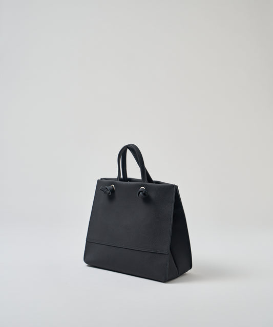 #51b《SALE 30%》Mini shopper (ink black) / cowhide "PHILIP"
