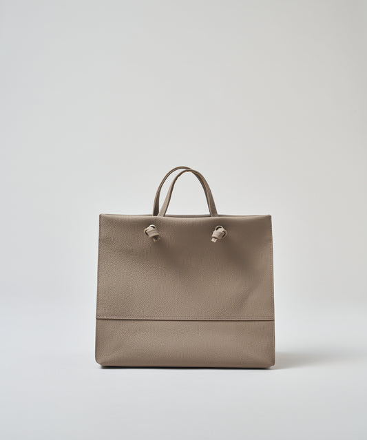 #51b《SALE 30%》Day shopper (almond gray) / cowhide "PHILIP"