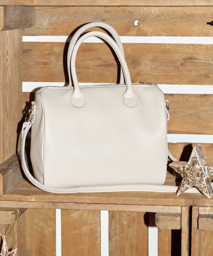 Bolso mini boston / PIEL DE VACA 