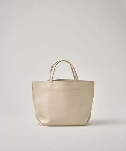 #52b/ Lunch bag S (ivory) / cowhide "VALENCIA"
