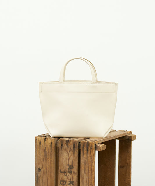 #52b/ Lunch bag S (ivory) / cowhide "VALENCIA"