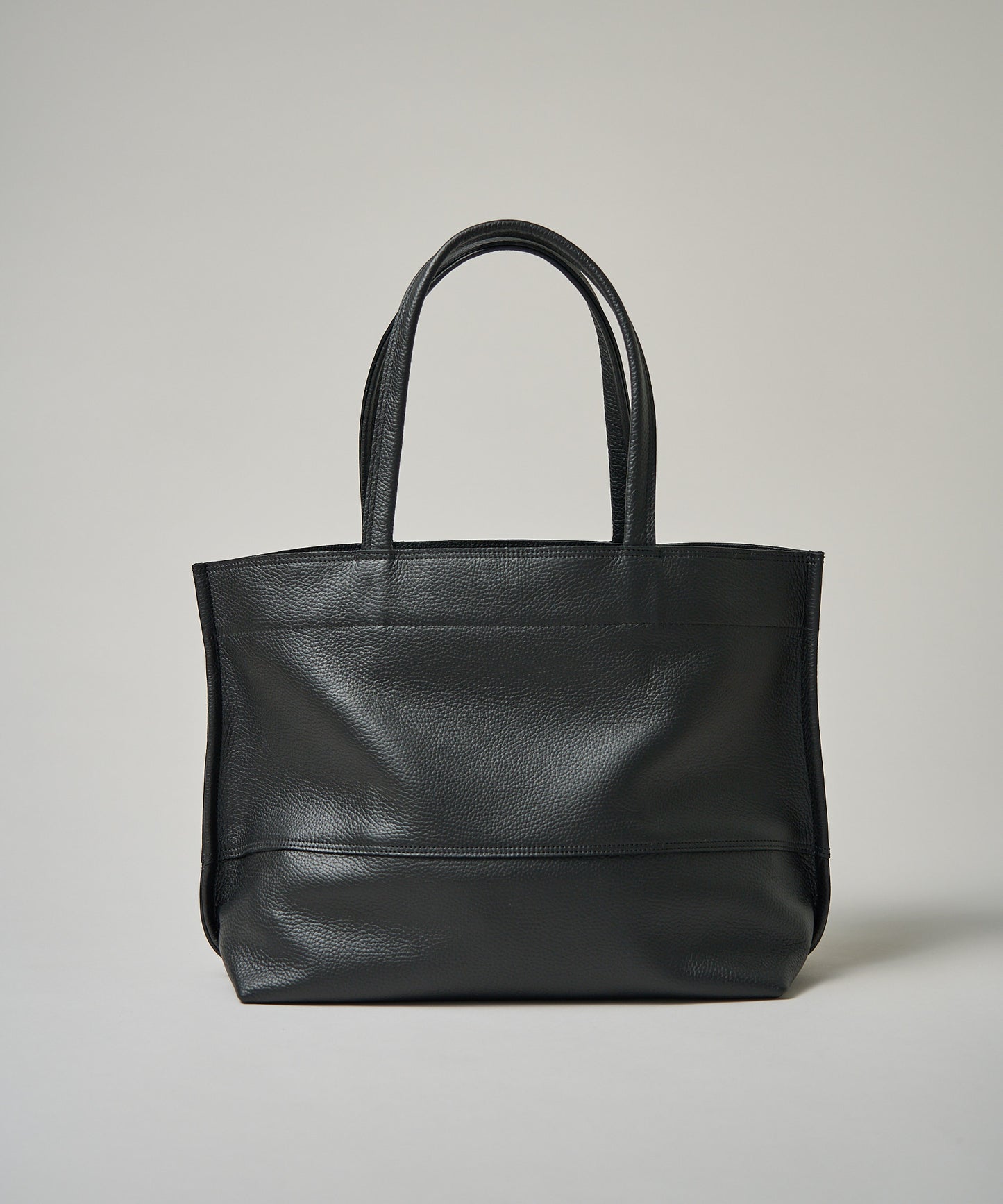 #53 / Wide tote bag M / cowhide "EN"