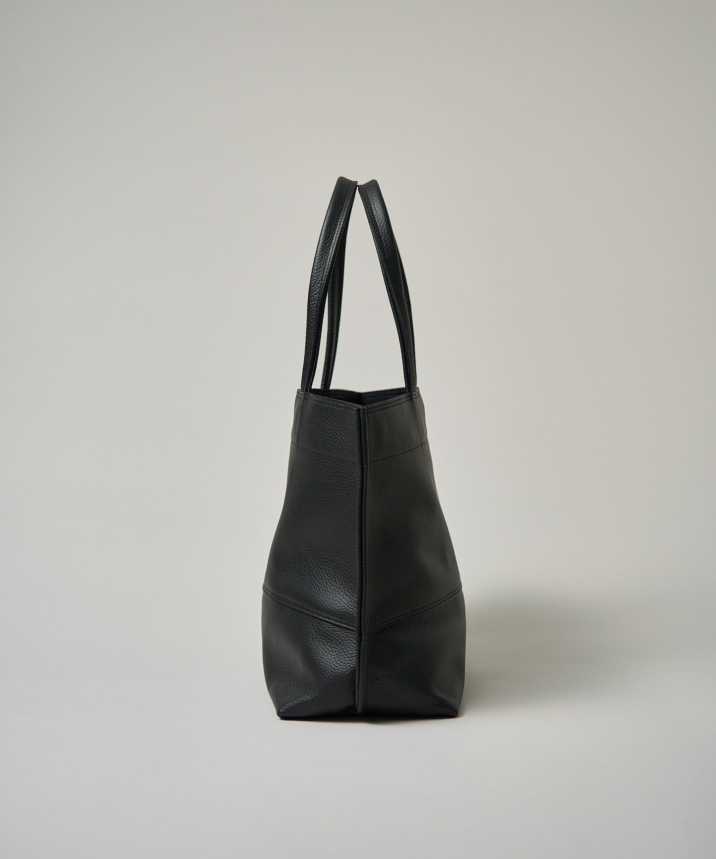 #53 / Wide tote bag M / cowhide "EN"