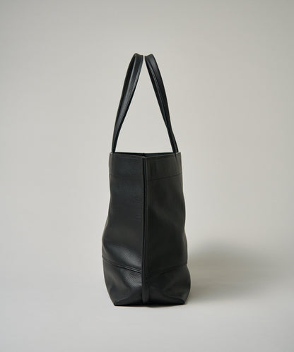 #53 / Wide tote bag L  / cowhide "EN"