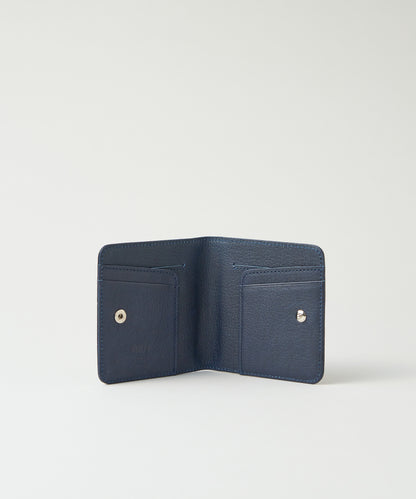 #55b / Clip wallet (Indigo blue) / cowhide "BABY BUFFALO"