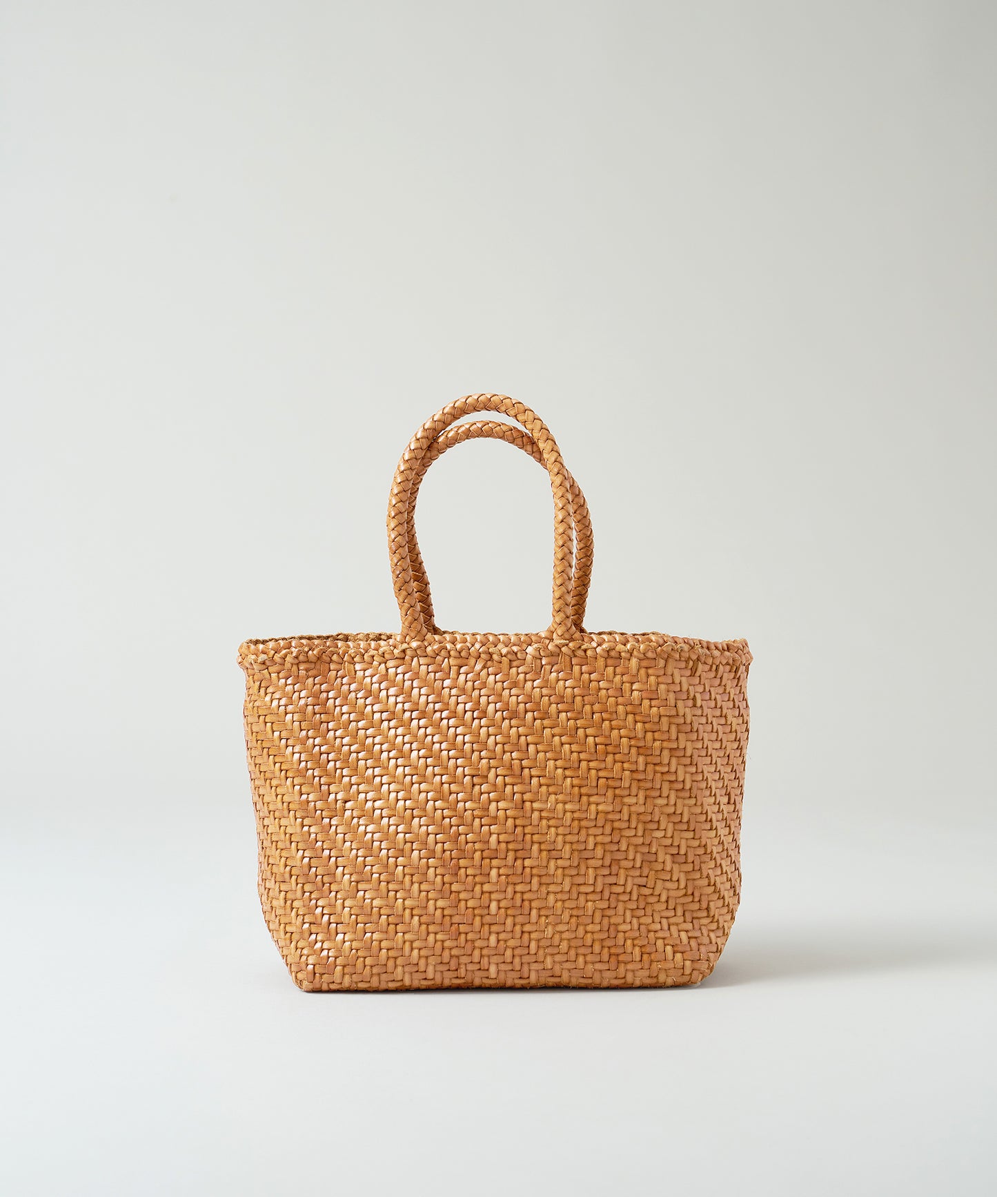 #57/ Mercado 手袋（復古棕褐色）/牛皮“BUFFALO MESH” 