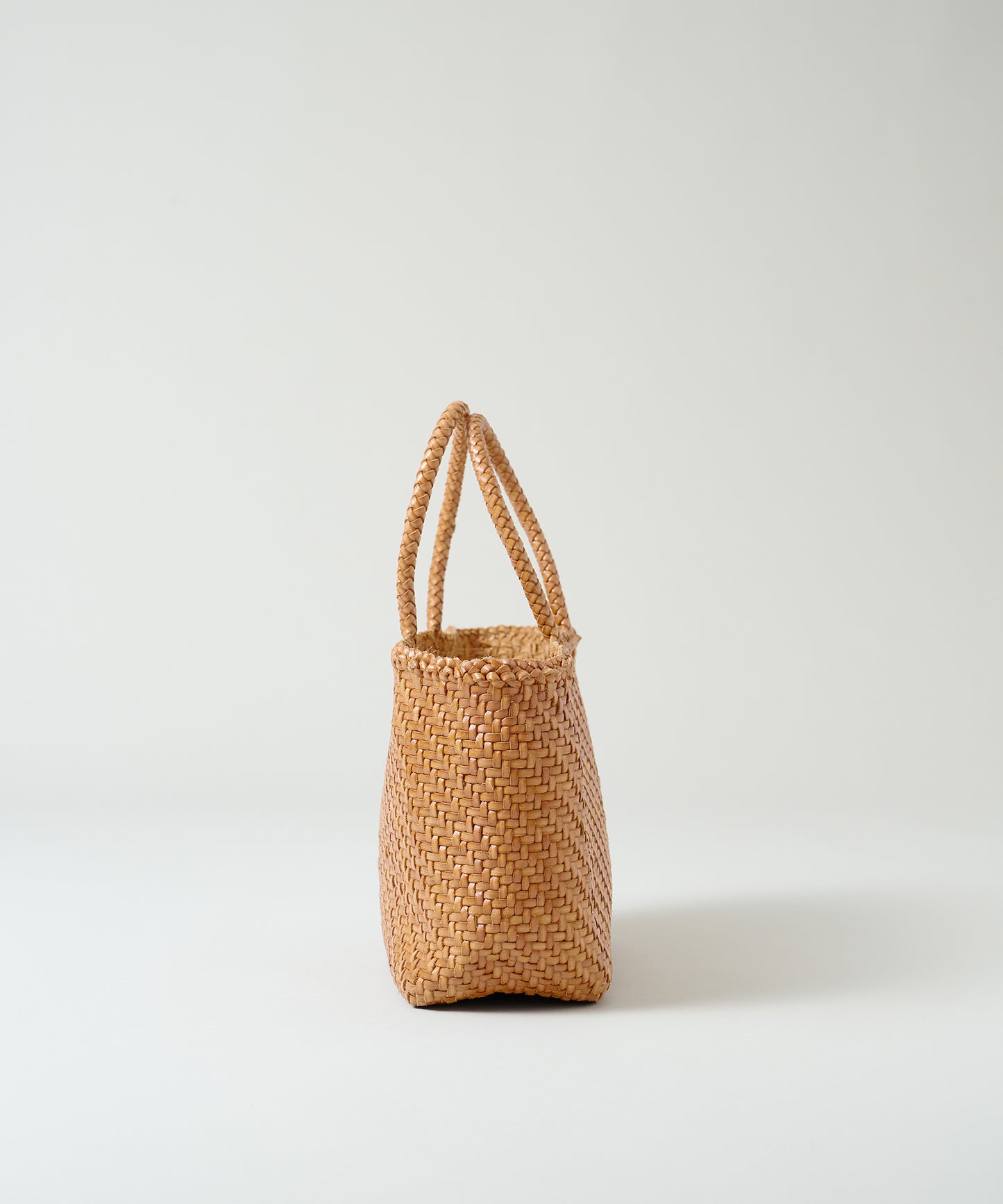 #57/ Mercado 手袋（復古棕褐色）/牛皮“BUFFALO MESH” 