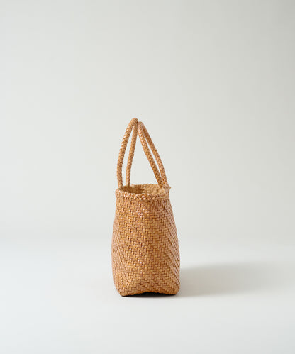 #57/ Mercado 手袋（復古棕褐色）/牛皮“BUFFALO MESH” 