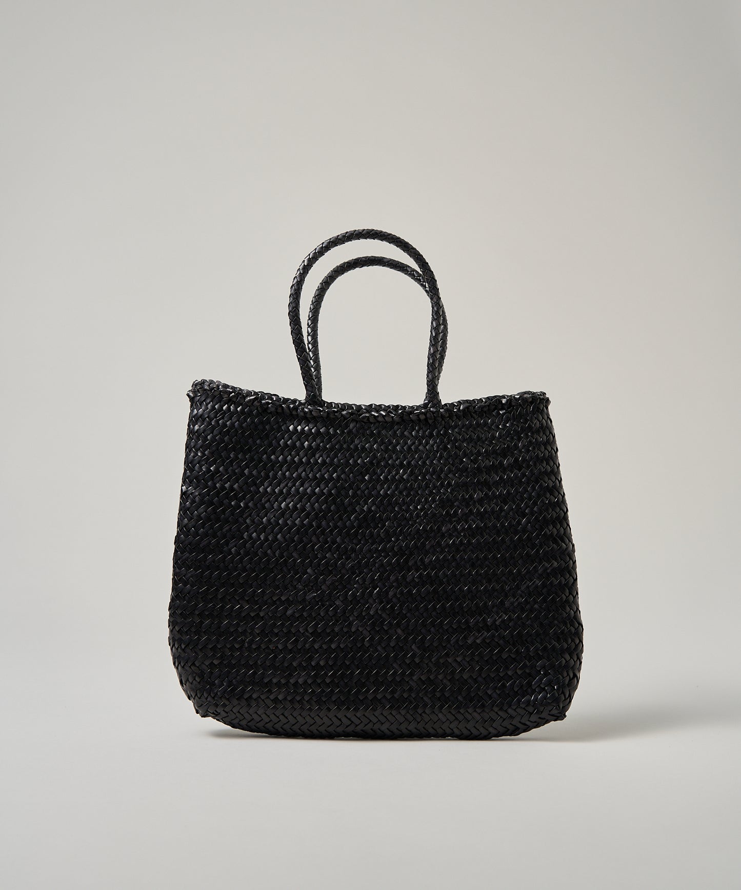 #57/ Mercado 购物袋（黑色）/ 牛皮“BUFFALO MESH”