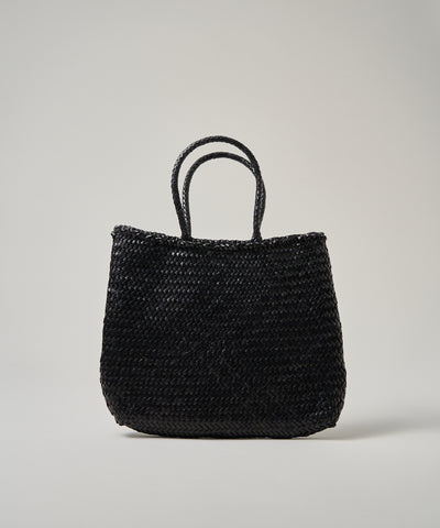 #57/ Mercado 购物袋（黑色）/ 牛皮“BUFFALO MESH”