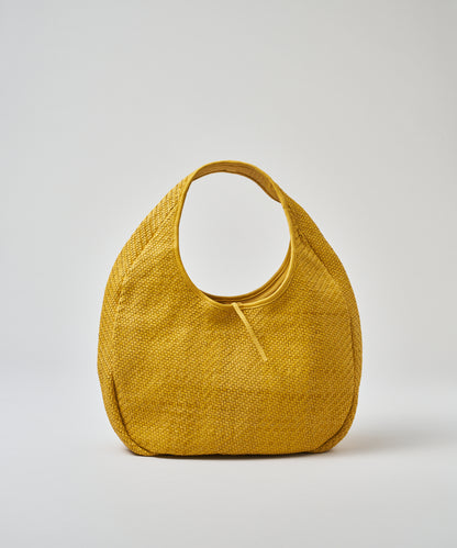 #60/ 圓形籃子 (芥末黃) / 羊皮“SHEEP MESH” 