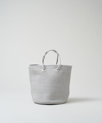 Basket - mist gray / sheepskin Sheep mesh