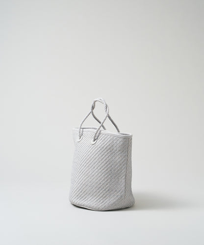 Basket - mist gray / sheepskin Sheep mesh