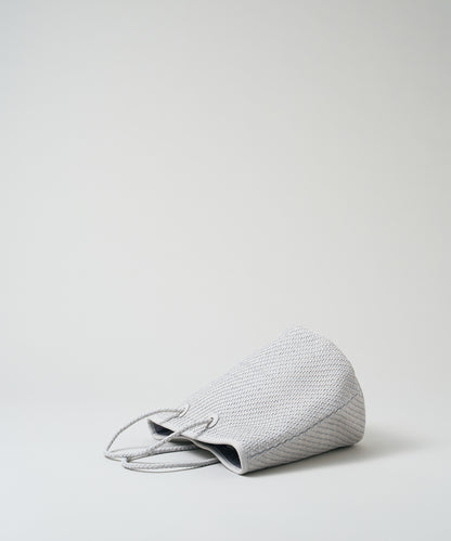 Basket - mist gray / sheepskin Sheep mesh