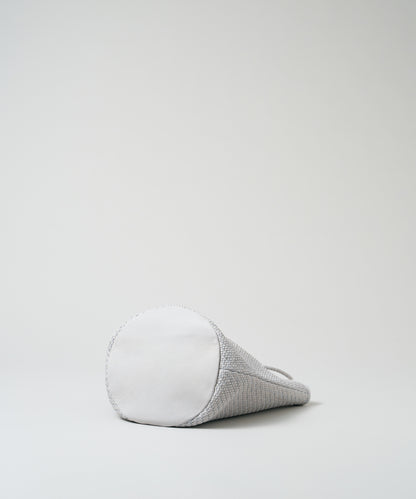 Basket - mist gray / sheepskin Sheep mesh