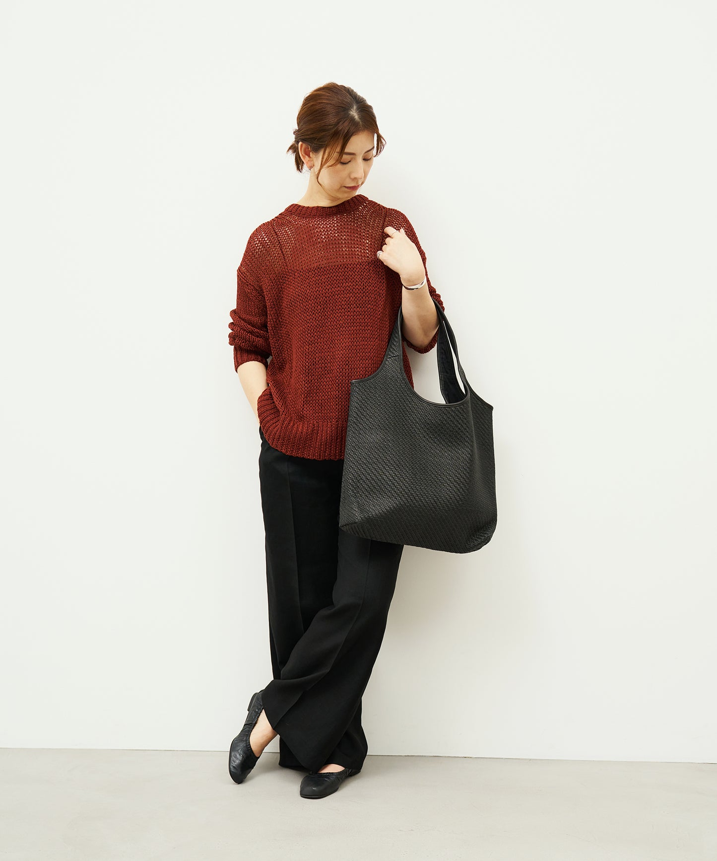 #60/ Metro Carry（黑）/ 羊皮“SHEEP MESH” 