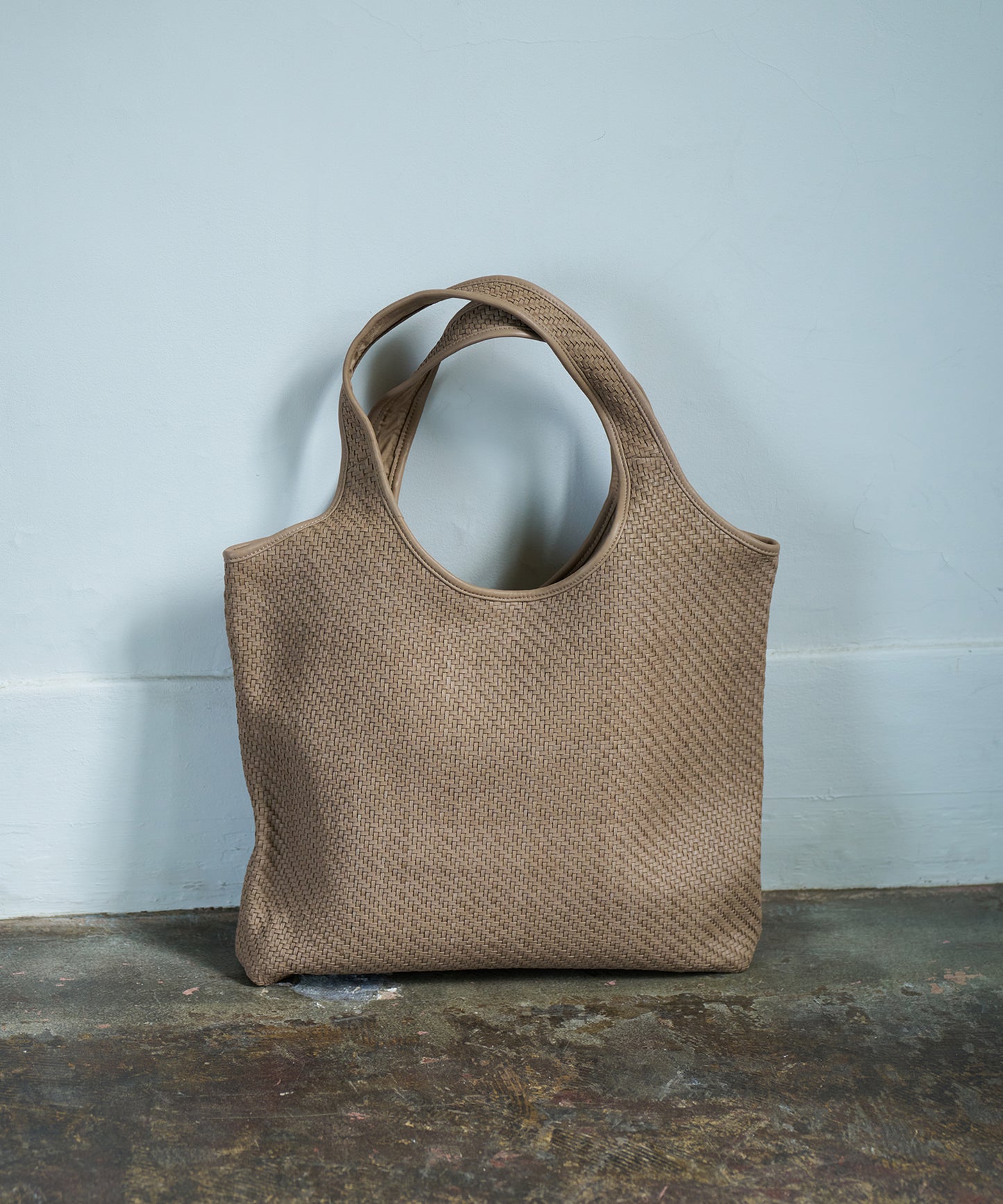 #60/Metro Carry(栗子米色)/羊皮“SHEEP MESH” 