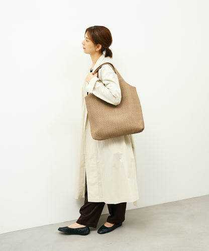 #60/Metro Carry(栗子米色)/羊皮“SHEEP MESH” 