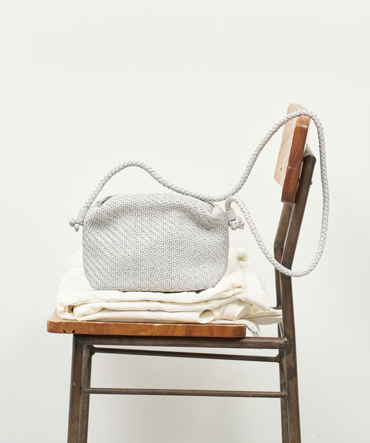 Barrel Shoulder S - mist gray / sheepskin Sheep mesh