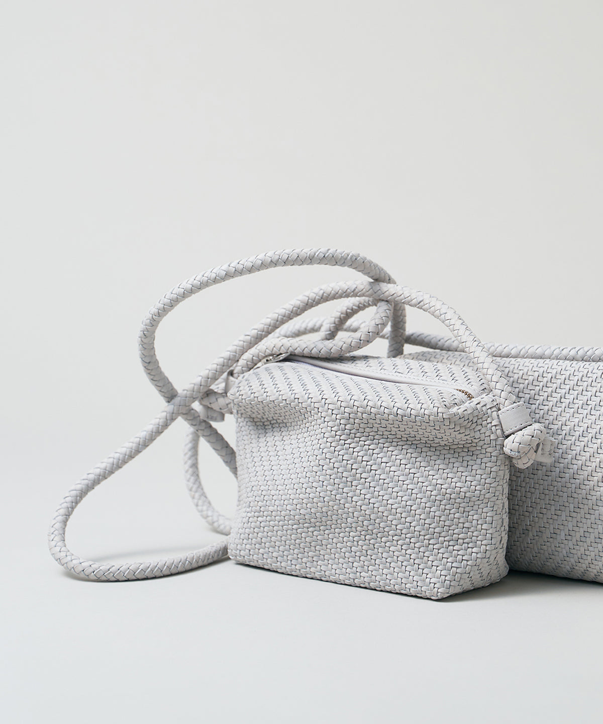 Barrel Shoulder S - mist gray / sheepskin Sheep mesh