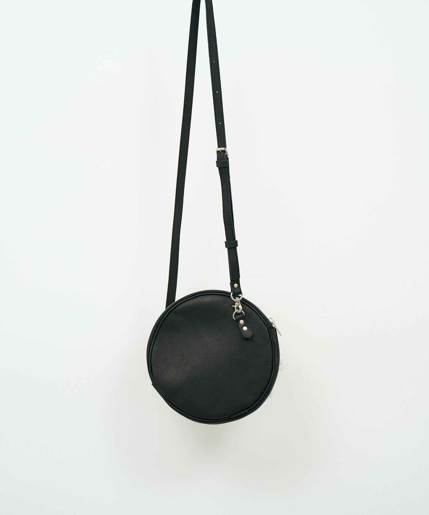 #88a / Tambourine Shoulder Bag / Pigskin "HALLIE × Craft fur"