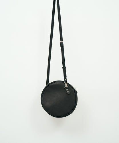 #88a / Tambourine Shoulder Bag / Pigskin "HALLIE × Craft fur"