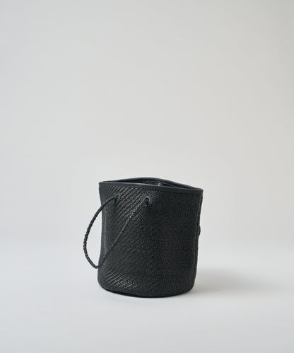 #60/ Basket（black） / sheepskin "SHEEP MESH"