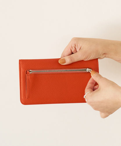 Transit plain - scarlet / cowhide EN