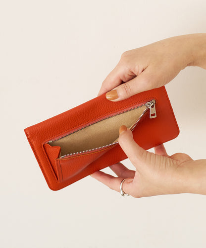 Transit plain - scarlet / cowhide EN