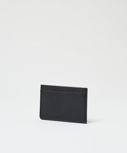 #50/ Flat pass case (black) / cowhide "SOLUM"