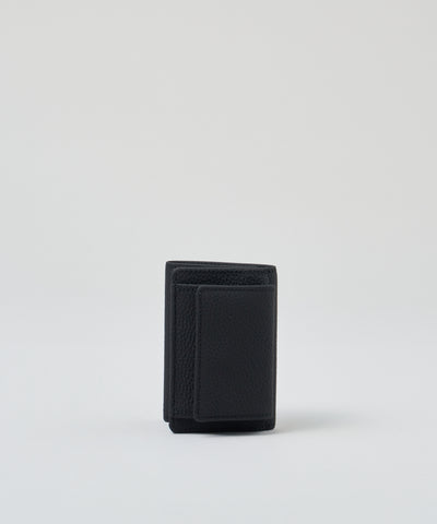 #51b/ Mini wallet (ink black) / cowhide 