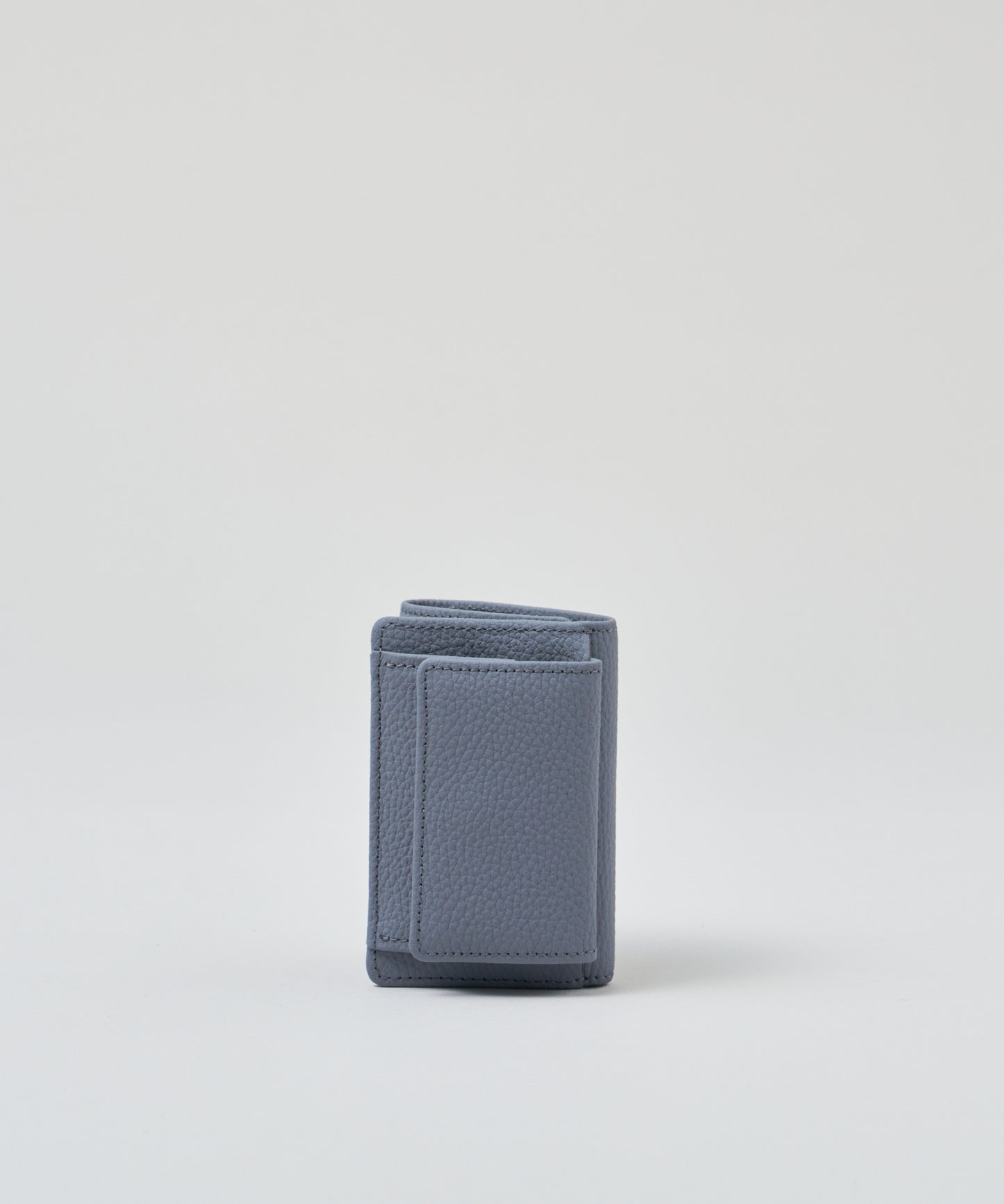 #51b/ Mini wallet (powder blue) / cowhide "PHILIP"