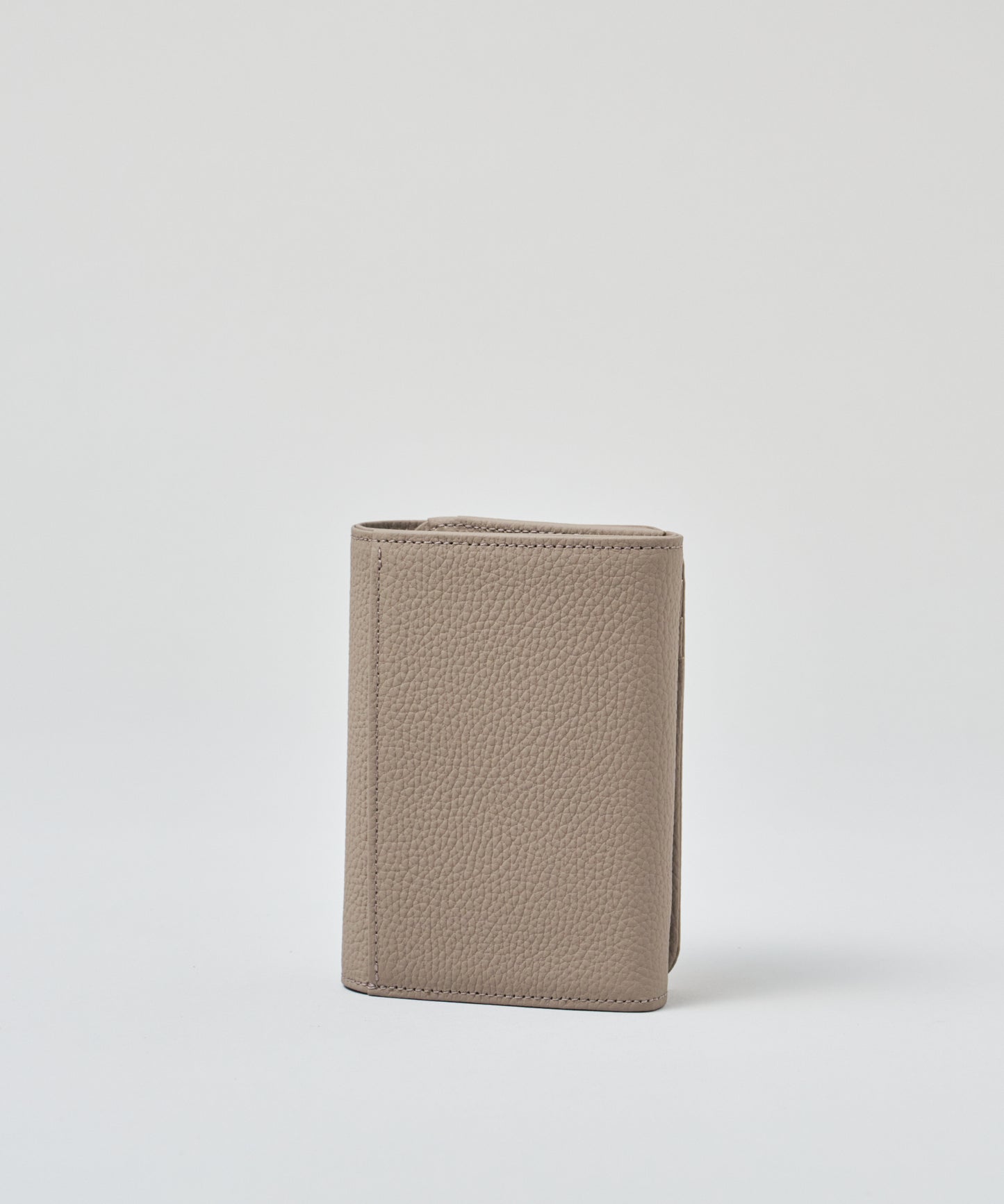 【25AW】#51b/邮差钱包S(杏仁灰)/牛皮“PHILIP” 