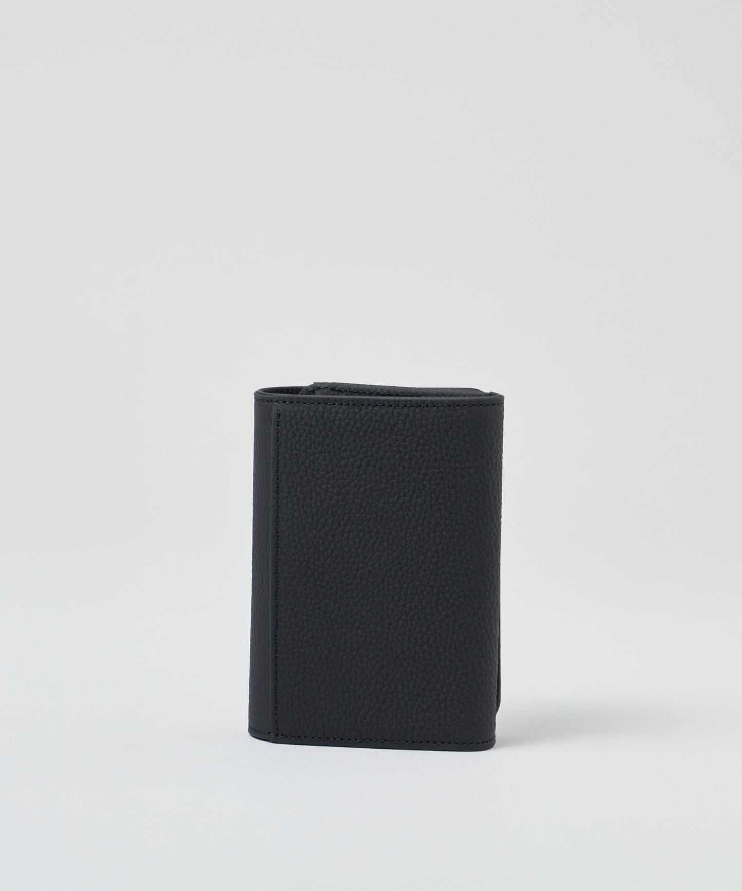 【25AW】#51b/邮差钱包S(墨黑色)/牛皮“PHILIP” 