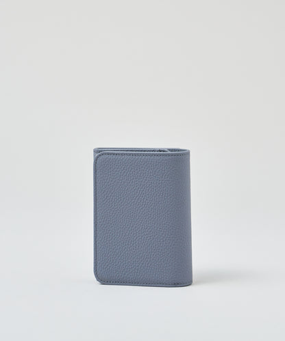 【25AW】#51b/邮差钱包S(粉蓝色)/牛皮“PHILIP” 