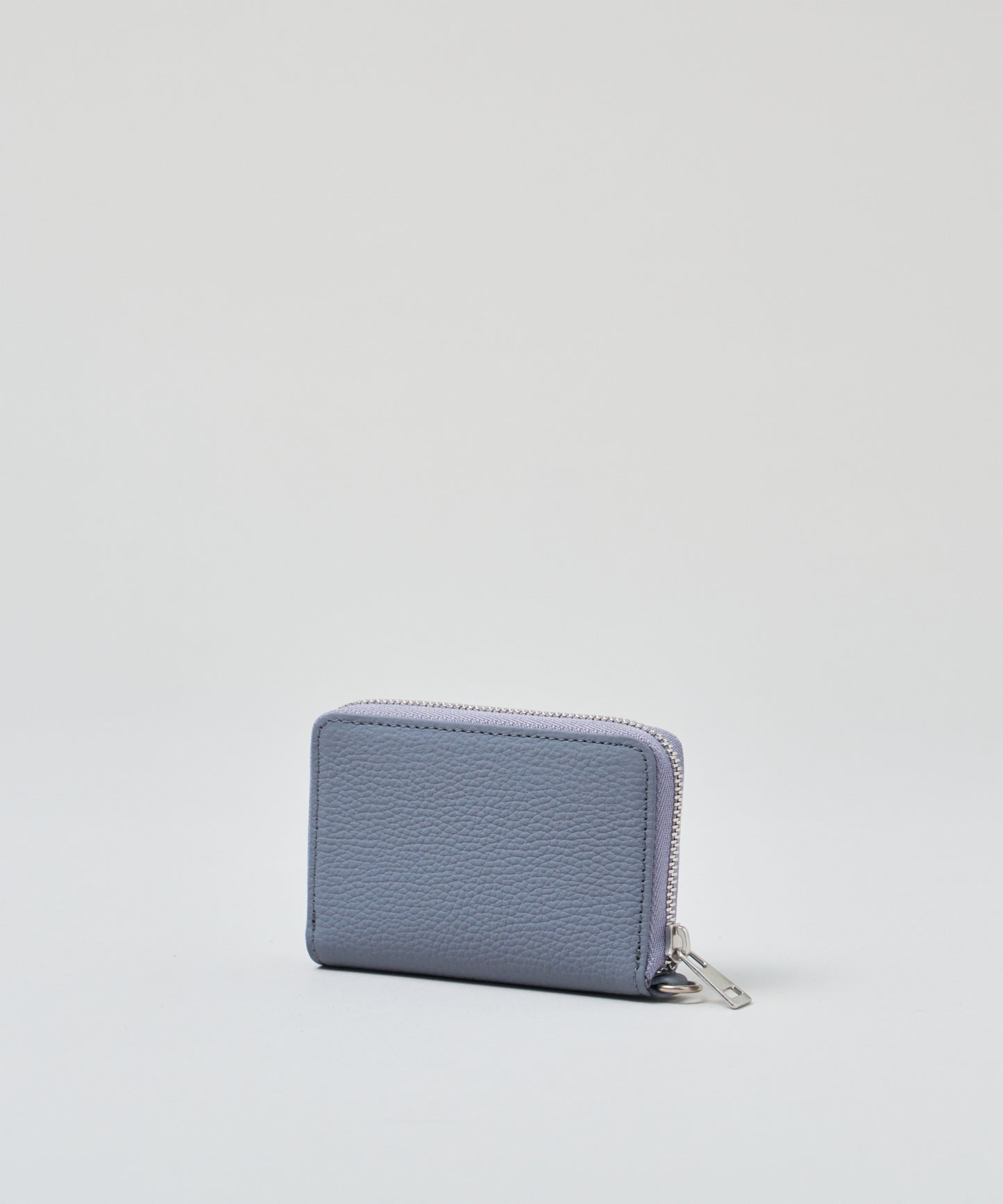 【25AW】#51b/零钱包(粉蓝色)/牛皮“PHILIP” 