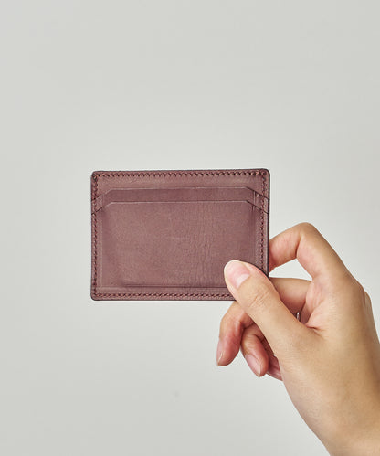 #51b/ Sleeve Pass Case (ink black) / cowhide "PHILIP"