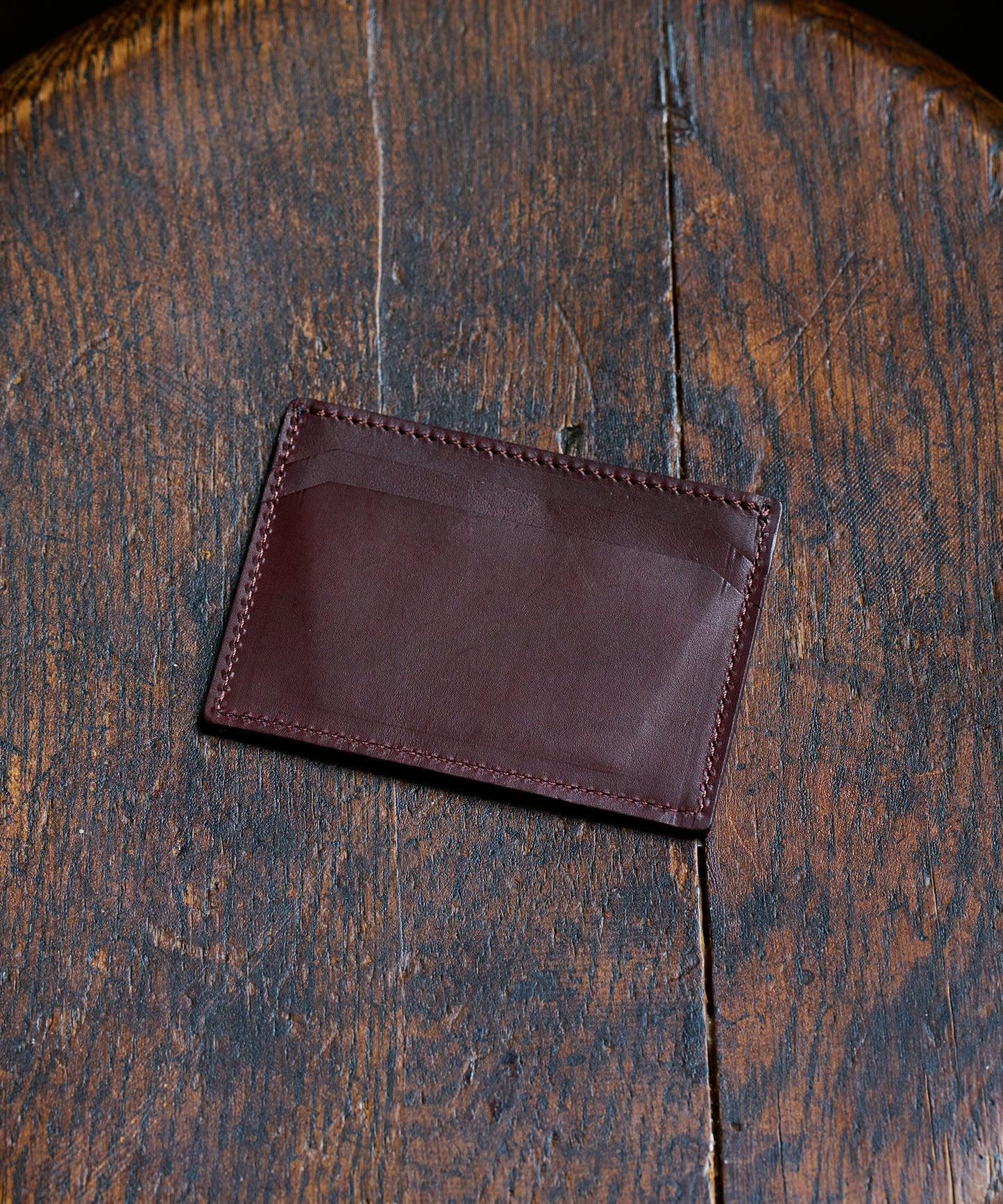 #51b/ Sleeve Pass Case (ink black) / cowhide "PHILIP"